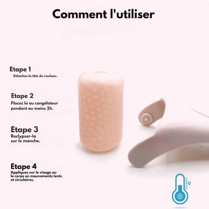 Ice Roller- Soin Fraîcheur Instantané & Peau Apaisée