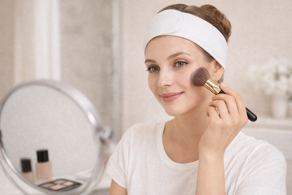 Bandeau Cosmétiques Réglable – Confort et Élégance pour votre Routine Beauté