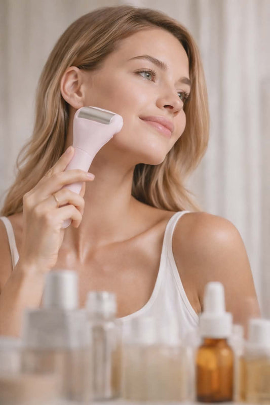 Ice Roller- Soin Fraîcheur Instantané & Peau Apaisée